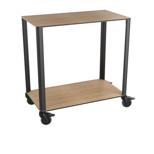 Carrello portavivande di servizio - 4SV-90x50H92-LC - QUATRO S.R.L. - per degustazione di vini / per hotel / per ristorante