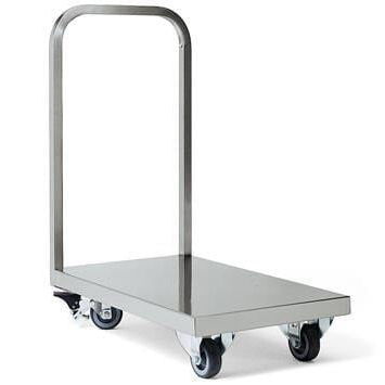 Carrello di servizio - AGMA ARREDO INOX PROFESSIONALE SRL A SOCIO UNICO - per struttura sanitaria / per laboratorio / in acciaio inossidabile