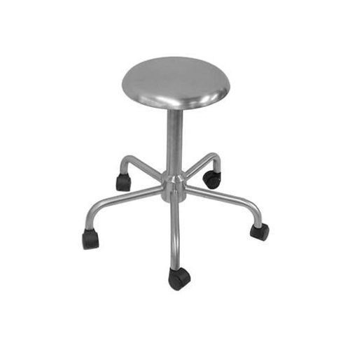 Sgabello contemporaneo - AGMA ARREDO INOX PROFESSIONALE SRL A SOCIO UNICO - in acciaio / con supporto in acciaio inossidabile / con rotelle