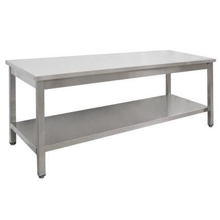 Tavolo di preparazione per pizza - AGMA ARREDO INOX PROFESSIONALE SRL A SOCIO UNICO - in acciaio inossidabile / professionale