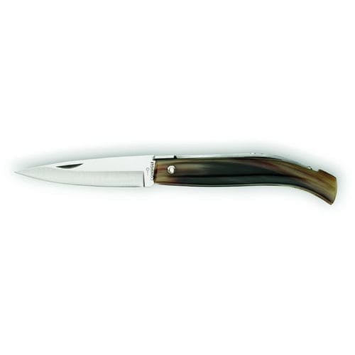 Coltello tascabile con manico in corno - Anconetano - COLTELLERIE BERTI - con lama in acciaio inossidabile