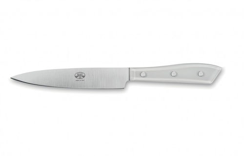 Coltello per verdura con manico in PMMA - 8307 - COLTELLERIE BERTI - con lama in acciaio inossidabile