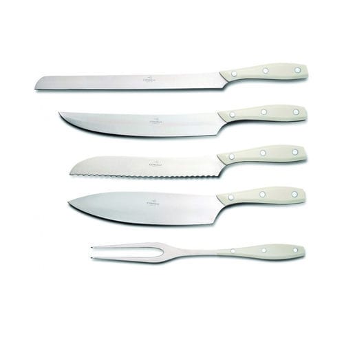 Coltello da tavolo con manico in PMMA - 52123  - COLTELLERIE BERTI - con lama in acciaio inossidabile