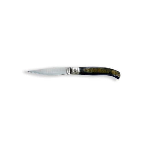 Coltello tascabile con manico in corno - 5303 Series - COLTELLERIE BERTI - con lama in acciaio inossidabile