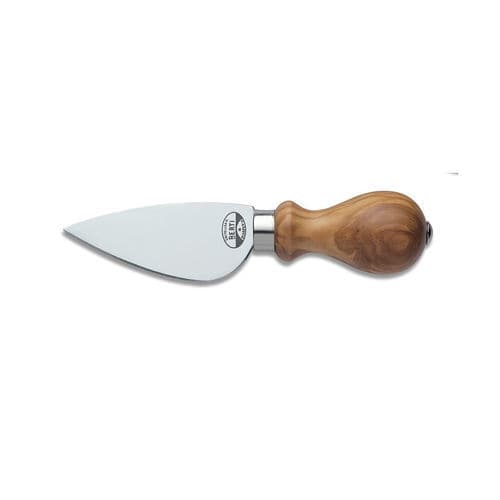 Coltello da formaggio con manico in legno - 535  - COLTELLERIE BERTI - con lama in acciaio inossidabile