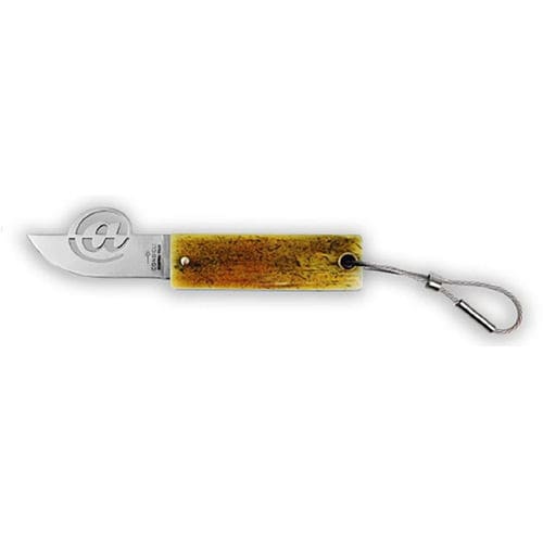 Coltello tascabile con manico in corno - 5020 Series - COLTELLERIE BERTI - con lama in acciaio inossidabile