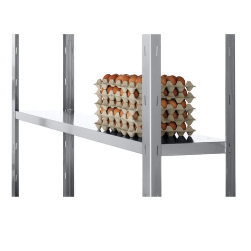 Scaffale autoportante - TULS - modulare / contemporaneo / in acciaio inossidabile