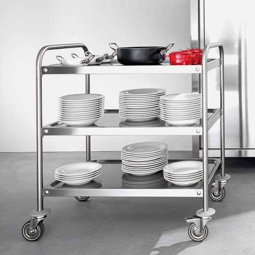 Carrello di servizio - TULS - portastoviglie / contract / personalizzabile