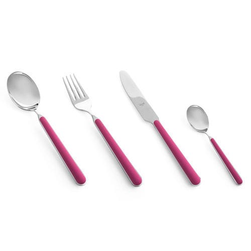 Posata in acciaio inossidabile - Fantasia Pink (Rosa - P7) - MEPRA S.P.A. - in resina / contract