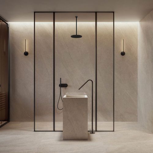 Piastrella in gres porcellanato - ROCKIN' - FLAVIKER Contemporary Eco Ceramics - opaca / finitura naturale / da interno