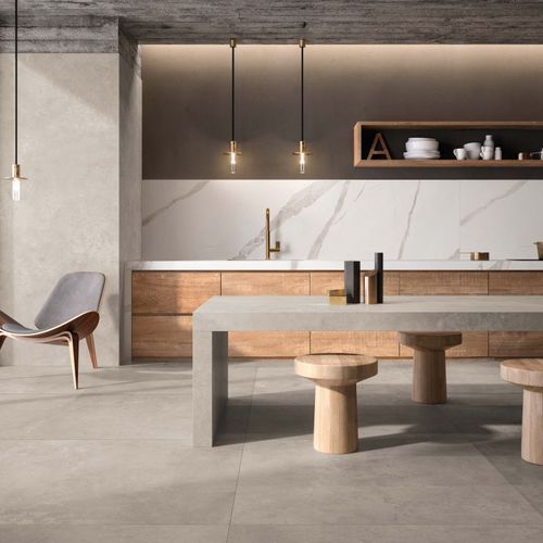 Piastrella in gres porcellanato - HYPER - FLAVIKER Contemporary Eco Ceramics - finitura naturale / da interno / da esterno