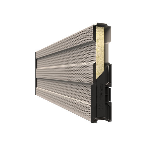 Barriera antirumore con pannelli modulari - INSA P81 MEGA - Insametal - in acciaio galvanizzato / in lana di roccia / per strade