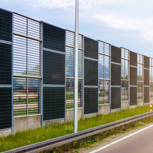 Barriera antirumore con pannelli modulari - INSA PMMA-15R - Insametal - in nylon / in PMMA / per strade