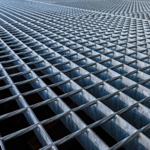Griglia per canaletta in acciaio galvanizzato - Tramex - Insametal - per spazio pubblico / per applicazioni industriali / su misura