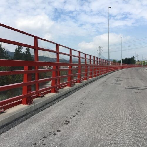 Ringhiera in acciaio galvanizzato - INSA PH-3 - Insametal - a sbarre / da esterno / per ponte
