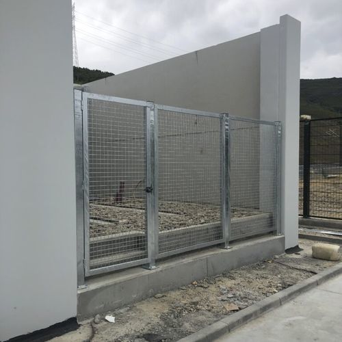 Recinzione a maglia saldata - Insametal - industriale / in acciaio galvanizzato / dritta