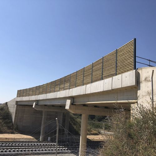 Recinzione a pannelli - INSA VP02 - Insametal - per strade / in legno / dritta