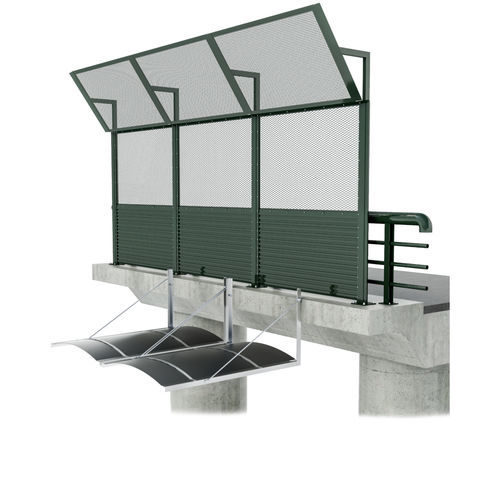 Sistema di protezione per applicazioni ferroviarie - Insametal - per passerelle / per ponte o viadotto