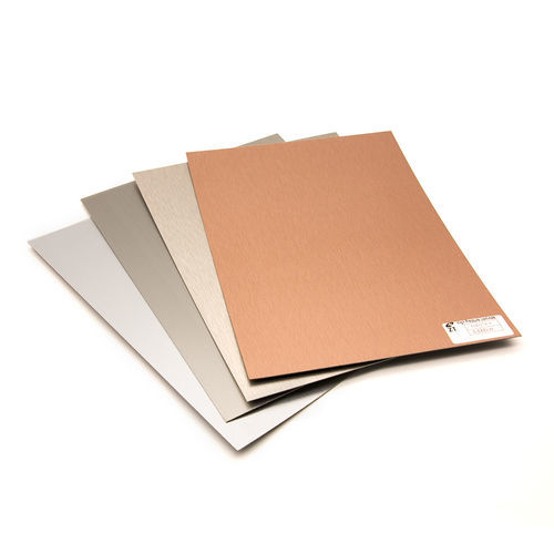 Laminato decorativo aspetto metallo - FORMICA - Changzhou Zhongtian Fire-proof Decorative Sheets Co., Ltd. - a tinta unita / aspetto legno / aspetto pietra