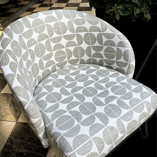 Tessuto da tappezzeria - POEM - DEGRAPE - con motivi geometrici / in poliestere / grigio