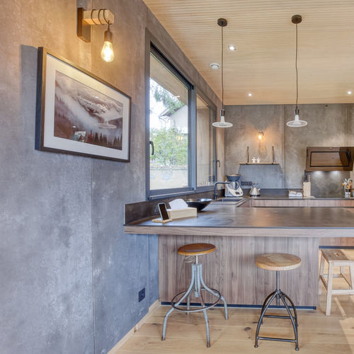 Pannello in fibra di legno - VIROC - MISTRAL PANELS - di rivestimento / per arredamento / per interni