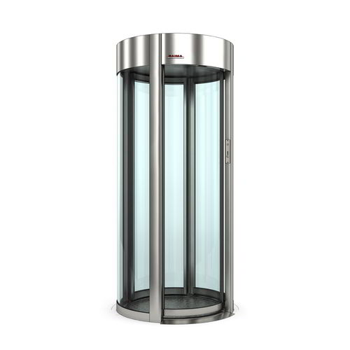 Bussola di sicurezza curva - Prestige Light - Saima Sicurezza SpA - per controllo accessi / vetrata