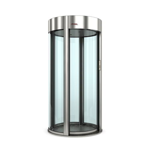 Bussola di sicurezza curva - Minisun Light - Saima Sicurezza SpA - per controllo accessi / vetrata