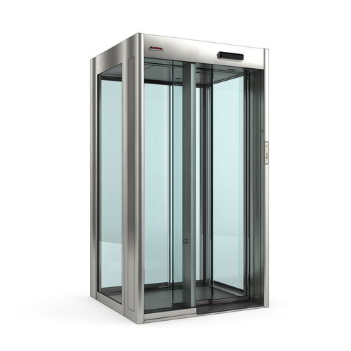 Bussola di sicurezza per controllo accessi - Minitel/Bigtel Light - Saima Sicurezza SpA - vetrata
