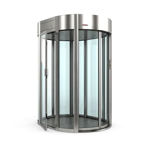 Bussola di sicurezza curva - Gate Box - Saima Sicurezza SpA - per controllo accessi / vetrata