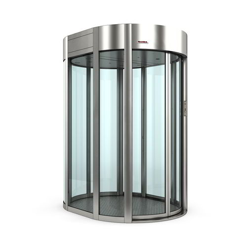 Bussola di sicurezza curva - EL - Saima Sicurezza SpA - per controllo accessi / vetrata