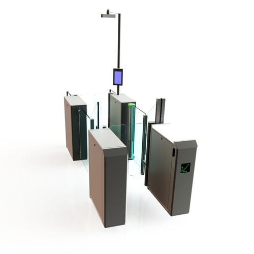 Varco rapido per controllo accesso - ABC Gate V2 - Saima Sicurezza SpA - in vetro / di sicurezza