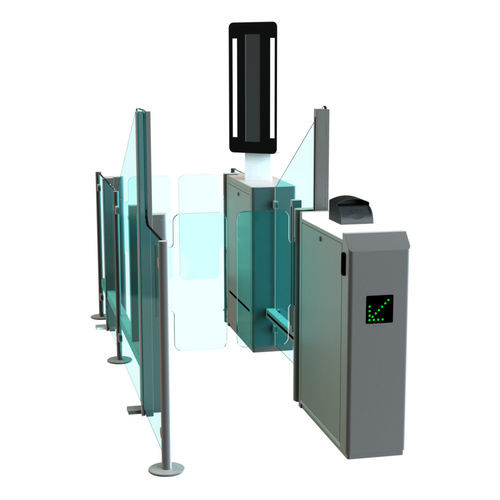 Varco rapido per controllo accesso - ABC GATE - Saima Sicurezza SpA - in vetro / in acciaio