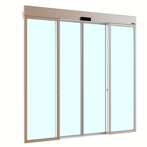 Porta d'ingresso - Securlight 370 RC4 - Saima Sicurezza SpA - in alluminio / scorrevole / contemporanea