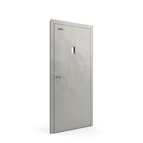 Porta d'ingresso - LTS - Saima Sicurezza SpA - in acciaio / in acciaio galvanizzato / battente