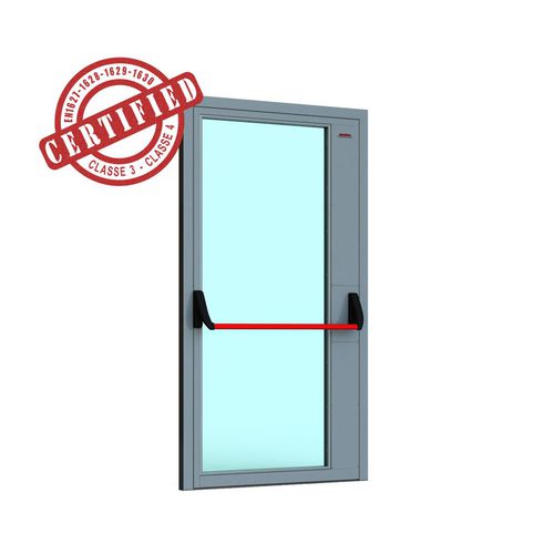 Porta d'ingresso - UES 366 RC4  - Saima Sicurezza SpA - in vetro / battente / contemporanea