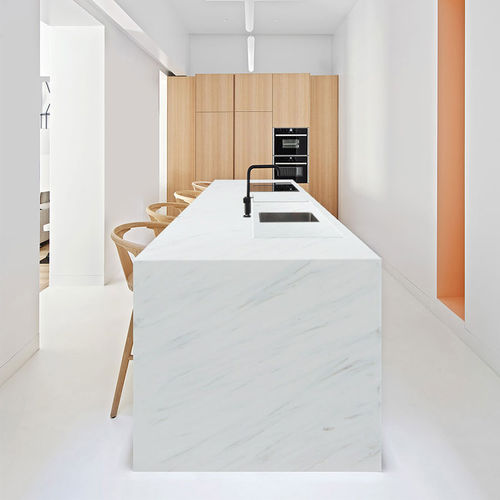 Piano di lavoro in Solid Surface - ARISTON HW6804 - Kaiping Fuliya Industrial Co., Ltd. - da cucina / da bagno / bianco