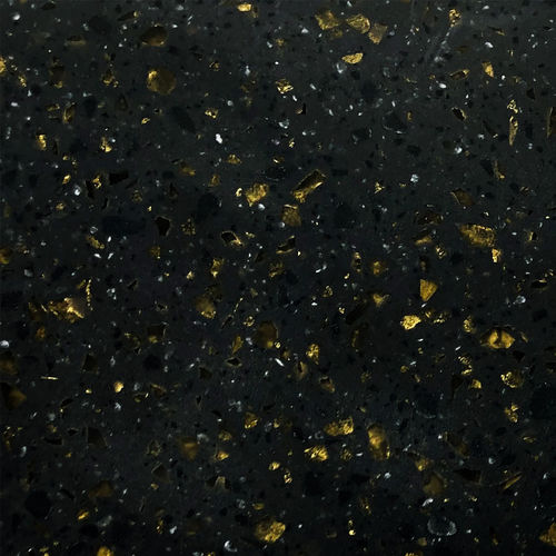 Lastra in pietra in Solid Surface - Astral Night KA20098 - Kaiping Fuliya Industrial Co., Ltd. - per cucina / per rivestimento di facciata / a muro