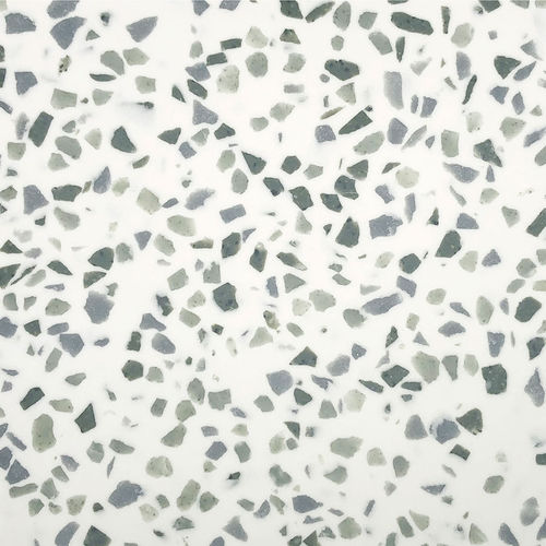 Lastra in pietra in Solid Surface - Domino Terrazzo MA8950 - Kaiping Fuliya Industrial Co., Ltd. - per pavimento / a muro / per rivestimento di facciata