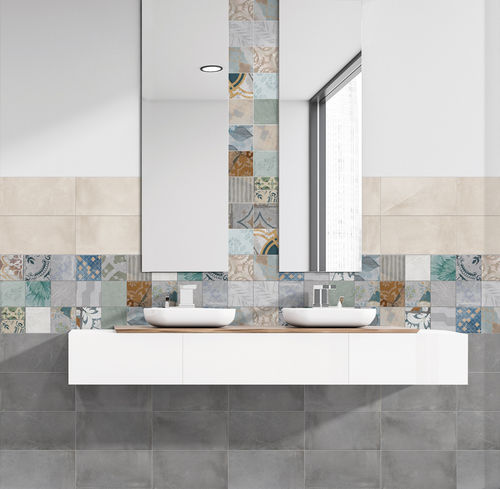 Piastrella in gres porcellanato - URBAN CONCEPT  - Frassinoro Ceramiche - opaca / da interno / da bagno