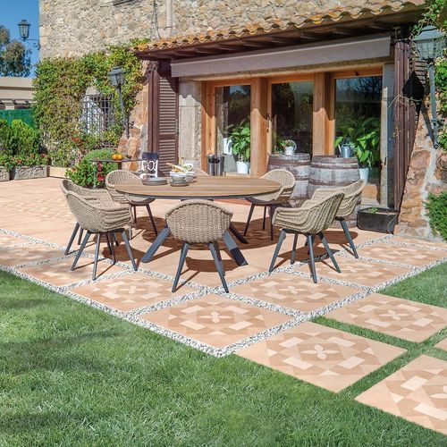 Piastrella in gres porcellanato - BORGO H20  - Frassinoro Ceramiche - opaca / da esterno / per ingresso