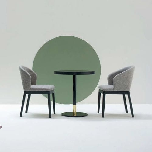 Sedia contemporanea - Dream - Glam_ee by Emmeti - da interno / in tessuto / con supporto in faggio