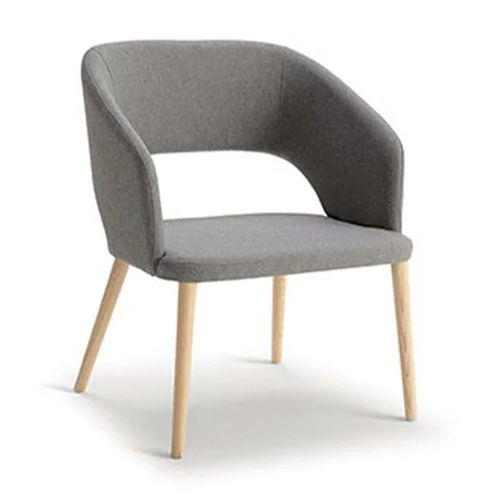 Poltrona contemporanea - Time - Glam_ee by Emmeti - in tessuto / in legno compensato / grigia