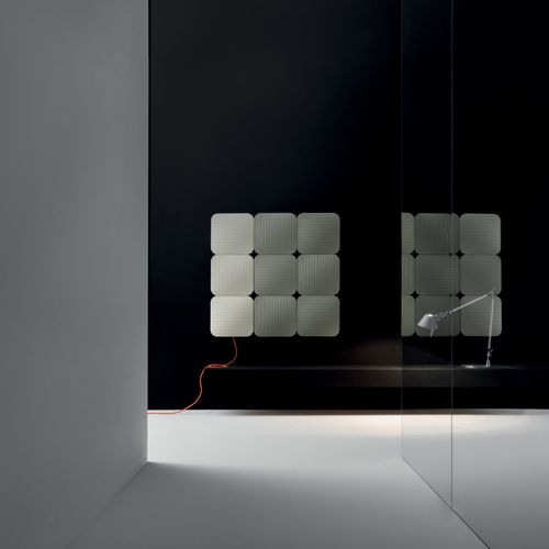 Radiatore elettrico - LANA  - ANTRAX - contemporaneo / in alluminio / bianco