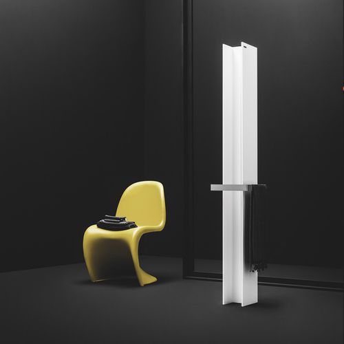 Scaldasalviette ad acqua calda - T TOWER - ANTRAX - 501 w...750 w / contemporaneo / in alluminio