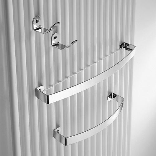 Appendiabiti da parete contemporaneo - BEND - ANTRAX - in ottone / doppio / da bagno
