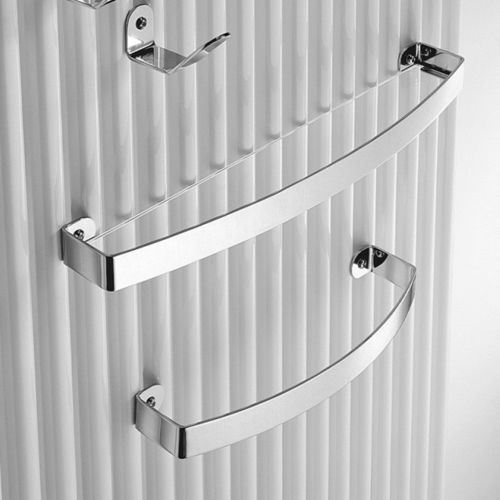 Portasalviette a 1 barra - BEND - ANTRAX - da parete / in ottone