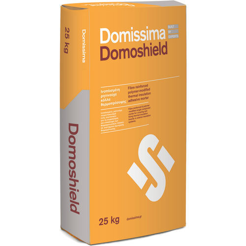 Malta collante di rasatura - DOMOSHIELD - Domissima S.A. - antiritiro / impermeabile / termoisolante