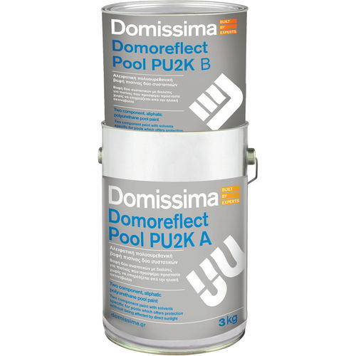 Pittura di protezione - DOMOREFLECT POOL PU2K - Domissima S.A. - per piscina / indoor / a tenuta stagna