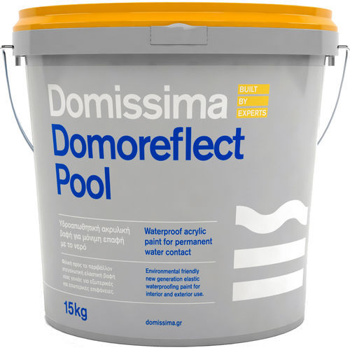 Intonaco di protezione - DOMOREFLECT  - Domissima S.A. - per piscina / per mattoni / per calcestruzzo