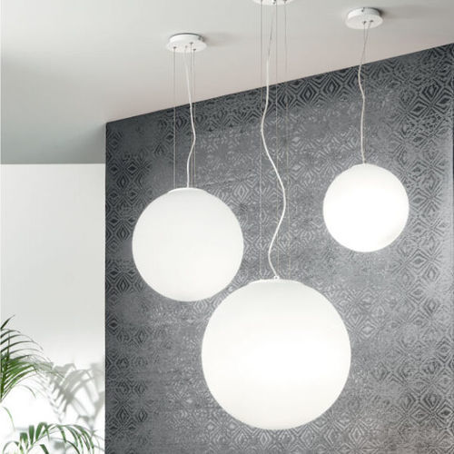 Lampada a sospensione - AREA - Ondaluce - in metallo / in vetro soffiato / contemporanea